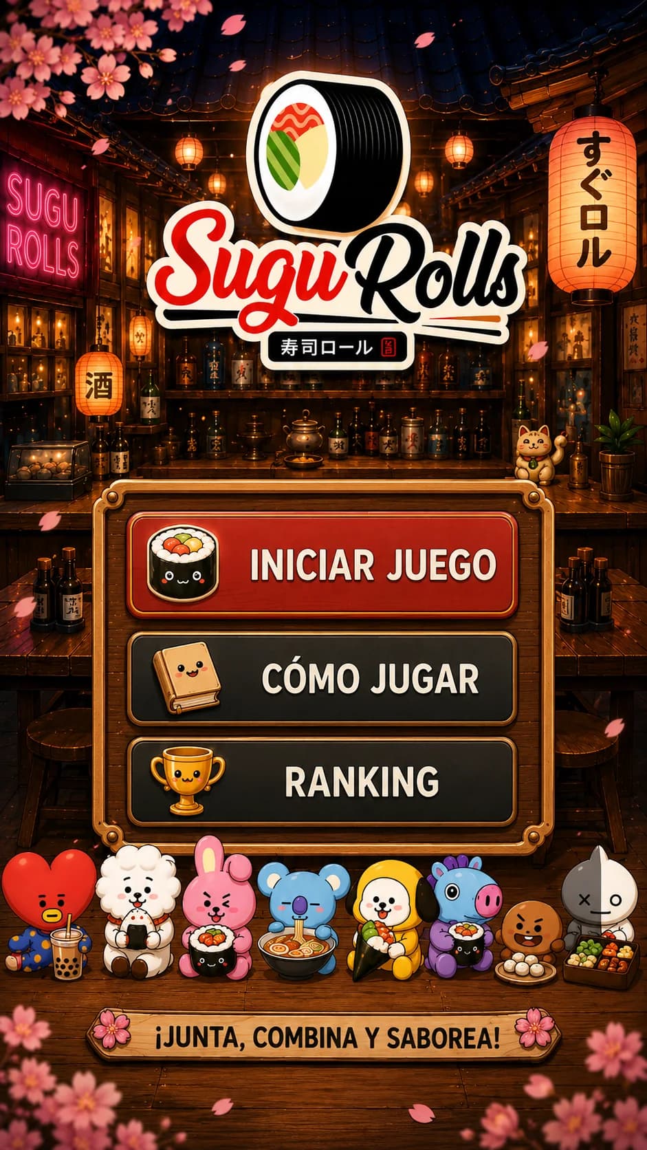 Pantalla del juego Sugu Rolls